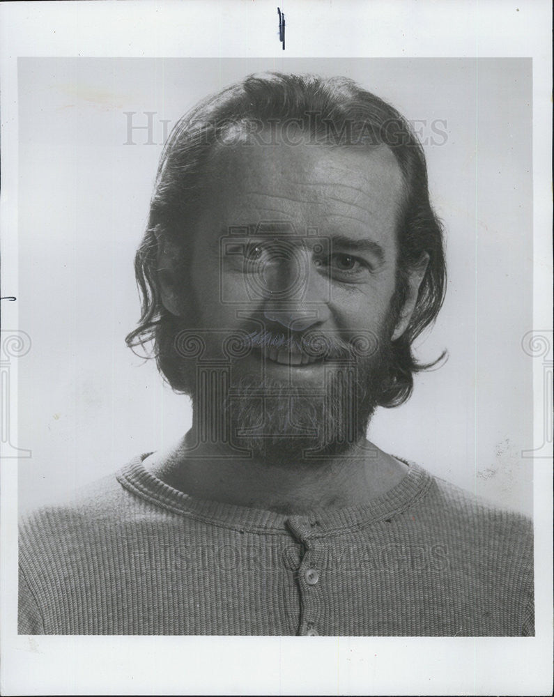 1976 Press Photo George Carlin Mill Run Theater - Historic Images