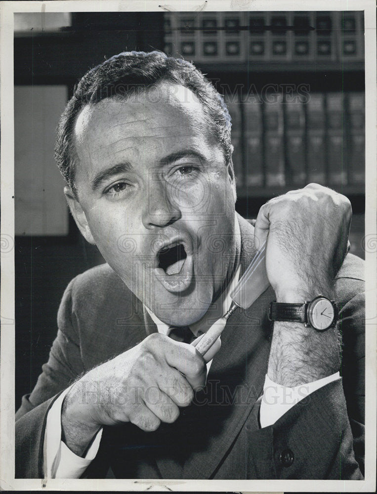 1961 Press Photo Jack Lemmon American Actor Musician - Historic Images