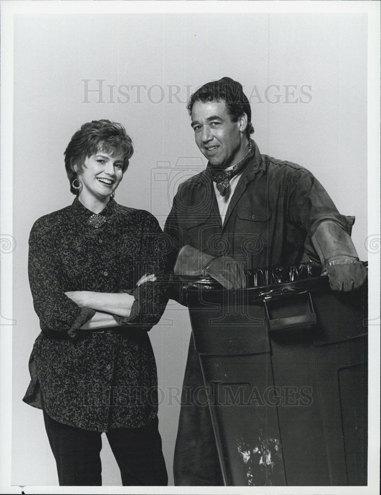 1987 Press Photo Blair Brown Jay Tarses THE DAYS AND NIGHTS OF MOLLY DODD - Historic Images