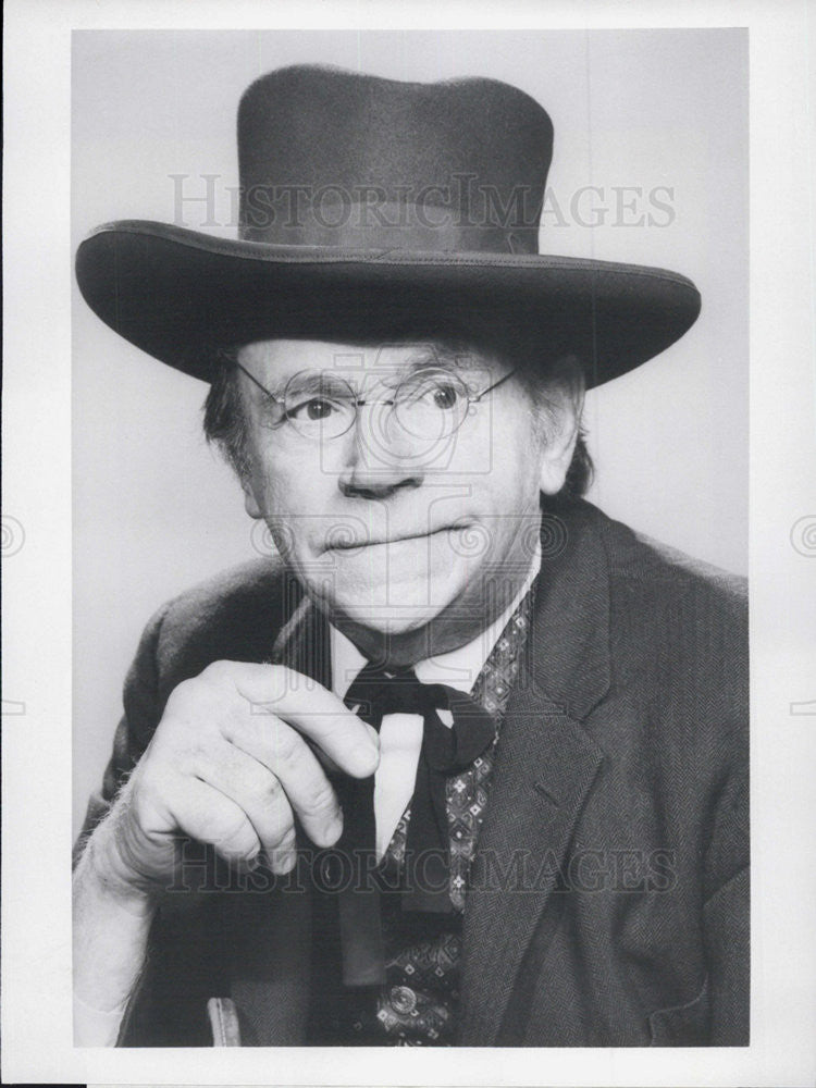 1981 Press Photo Tom Ewell in &quot;Best of the West.&quot; on ABC TV. - Historic Images