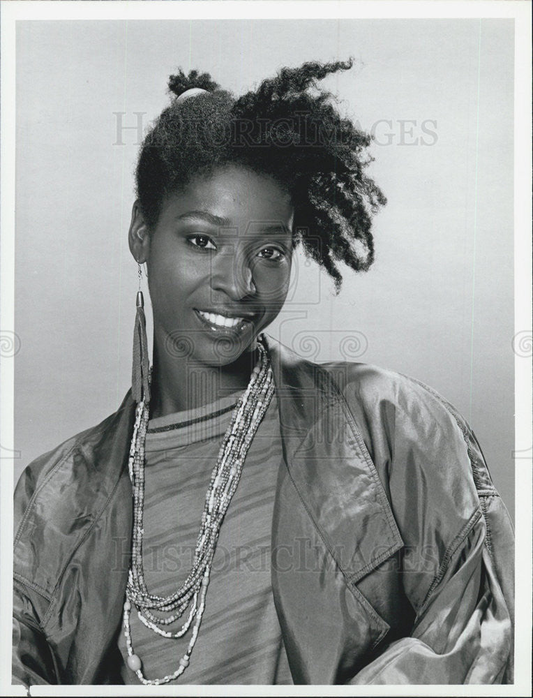 1987 Press Photo Phyllis Stickeny on &quot;A Different World&quot; - Historic Images