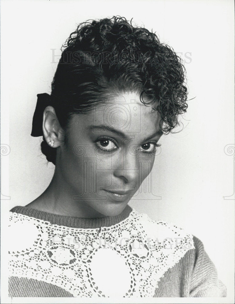 1987 Press Photo Jasmine Guy Actress Different World Comedy Series Sitcom - Historic Images