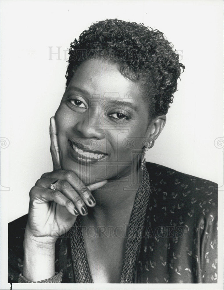 1987 Press Photo Loretta Devine Actress Different World Comedy Series Sitcom - Historic Images