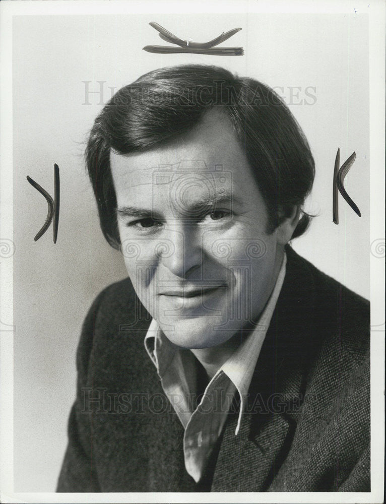 1975 Press Photo Peter Jennings, Newscaster. - Historic Images