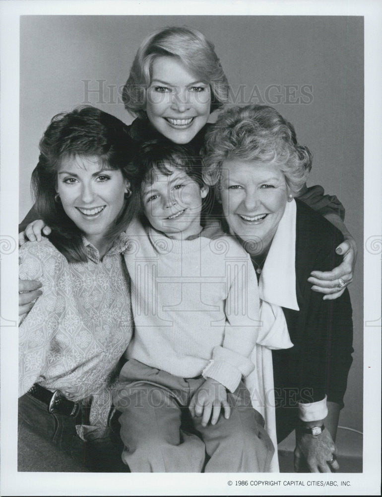 1986 Press Photo Ellen Burstyn Elaine Stritch Jesse Tendler ELLEN BURSTYN SHOW - Historic Images