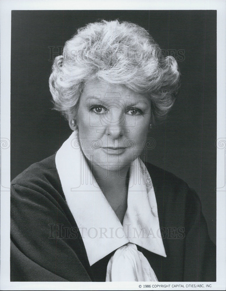 1986 Press Photo Elaine Stritch in &quot;The Ellen Burstyn Show.&quot; - Historic Images