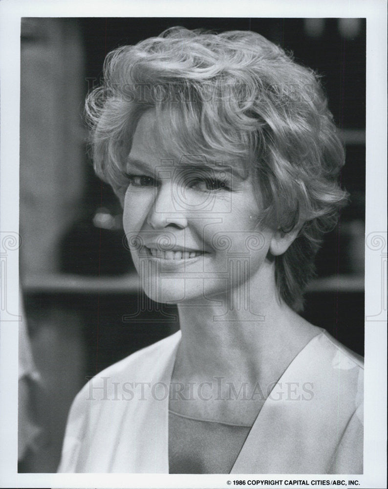 1986 Press Photo Ellen Burstyn THE ELLEN BURSTYN SHOW - Historic Images