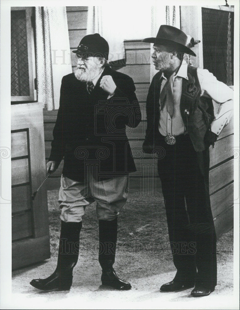 1987 Press Photo Jack Elam/Lee Weaver/Actor/Easy Street - Historic Images