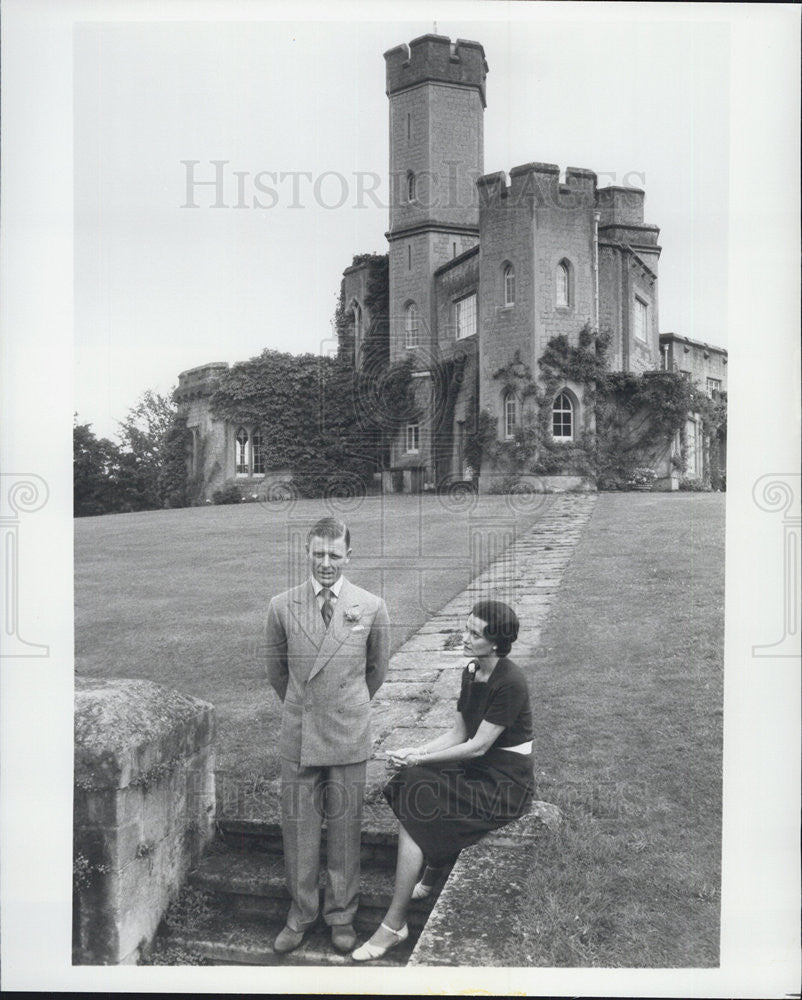 Press Photo Edward Fox Cynthia Harris EDWARD AND MRS SIMPSON PBS - Historic Images