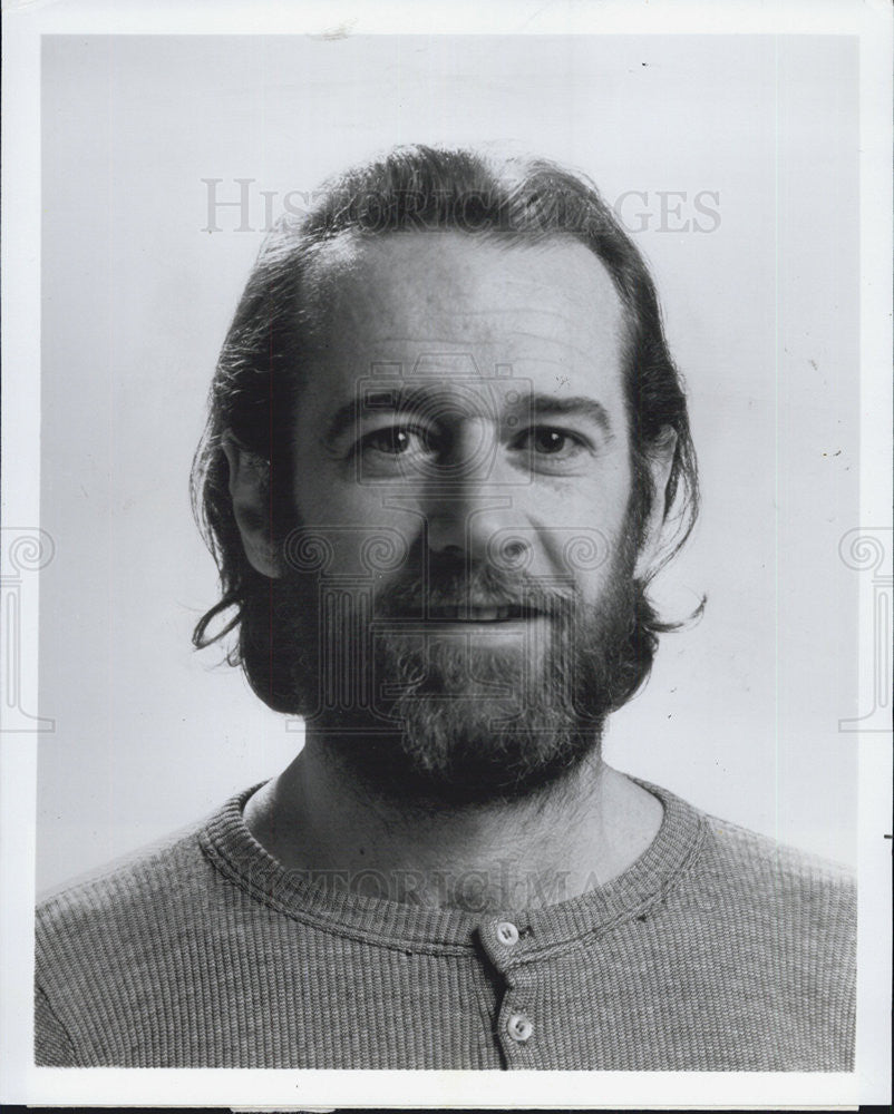 1980 Press Photo George Carlin/Comedian/Actor/Author - Historic Images