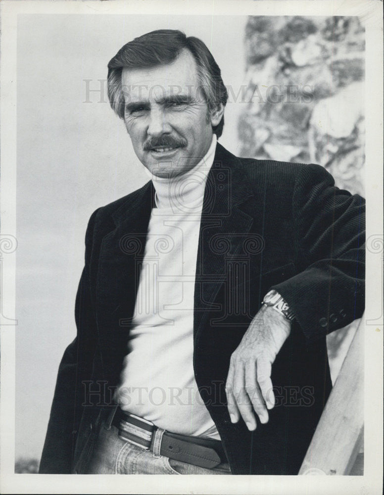 1979 Press Photo Dennis Weaver in &quot;Stone&quot; on ABC TV. - Historic Images