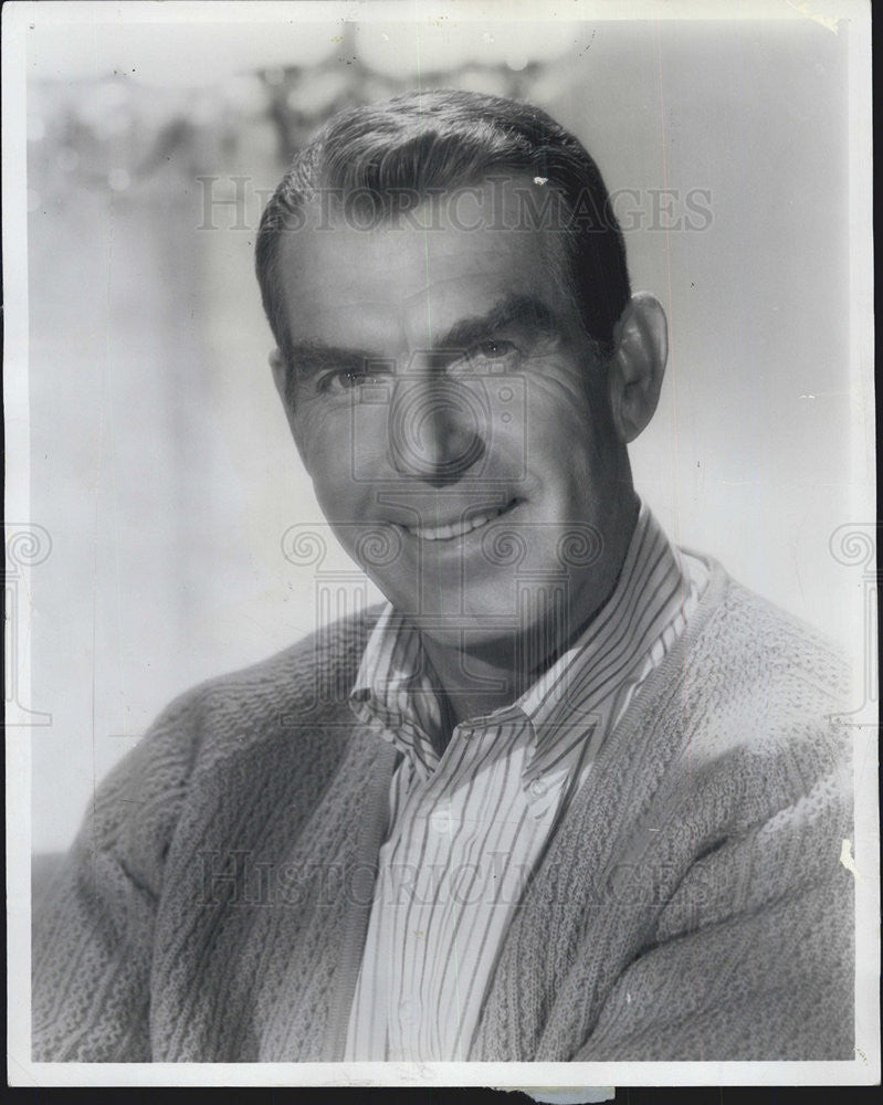 1970 Press Photo Fred MacMurray Actor - Historic Images