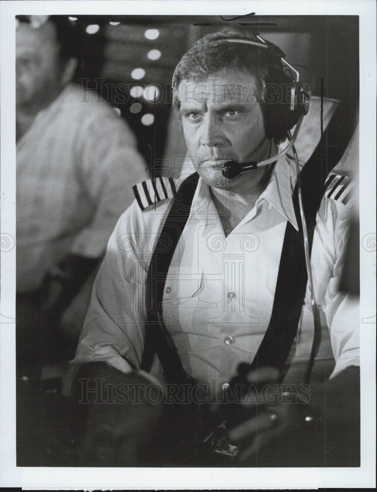 1983 Press Photo Lee Majors Actor Starflight Plane That Couldn&#39;t Land - Historic Images