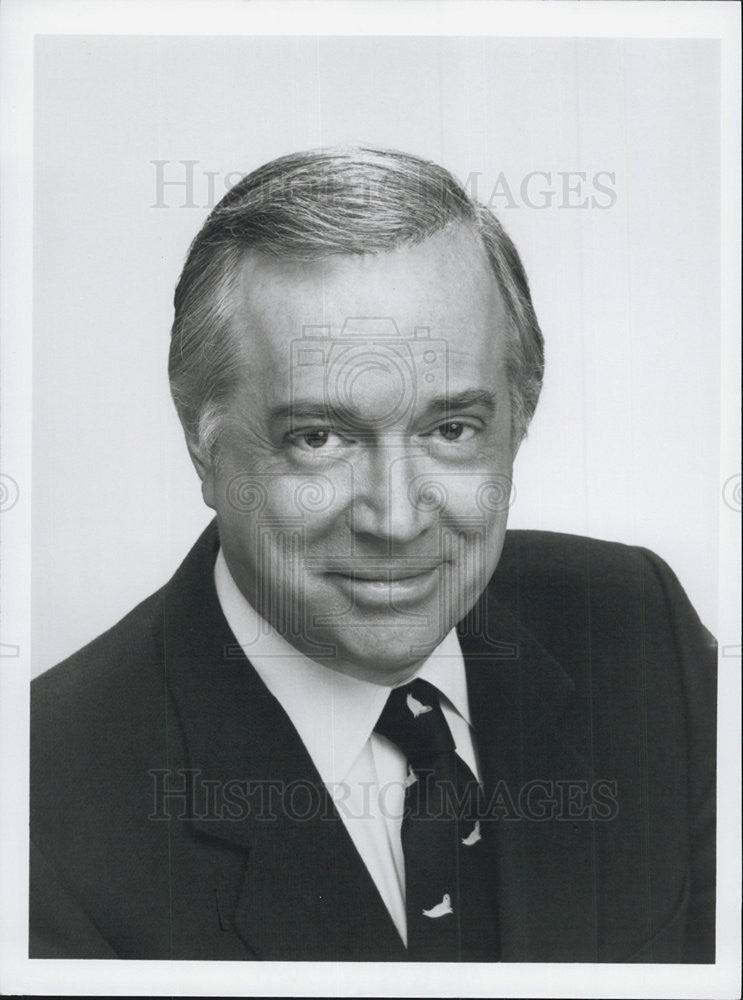 Press Photo of newsman Hugh Downs - Historic Images