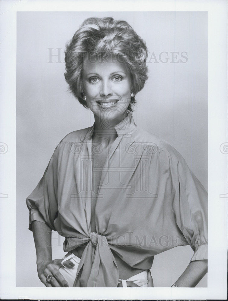 1978 Press Photo Phyllis Davis in &quot;Vega$&quot; on ABC TV. - Historic Images