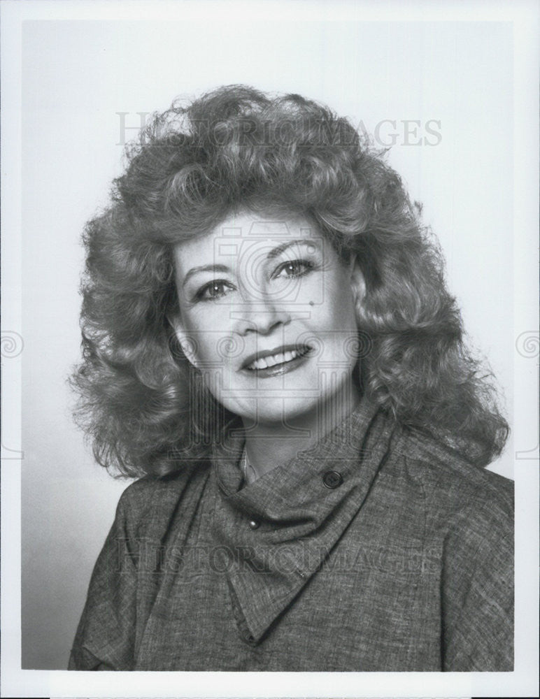 1983 Press Photo Actress Gloria DeHaven - Historic Images