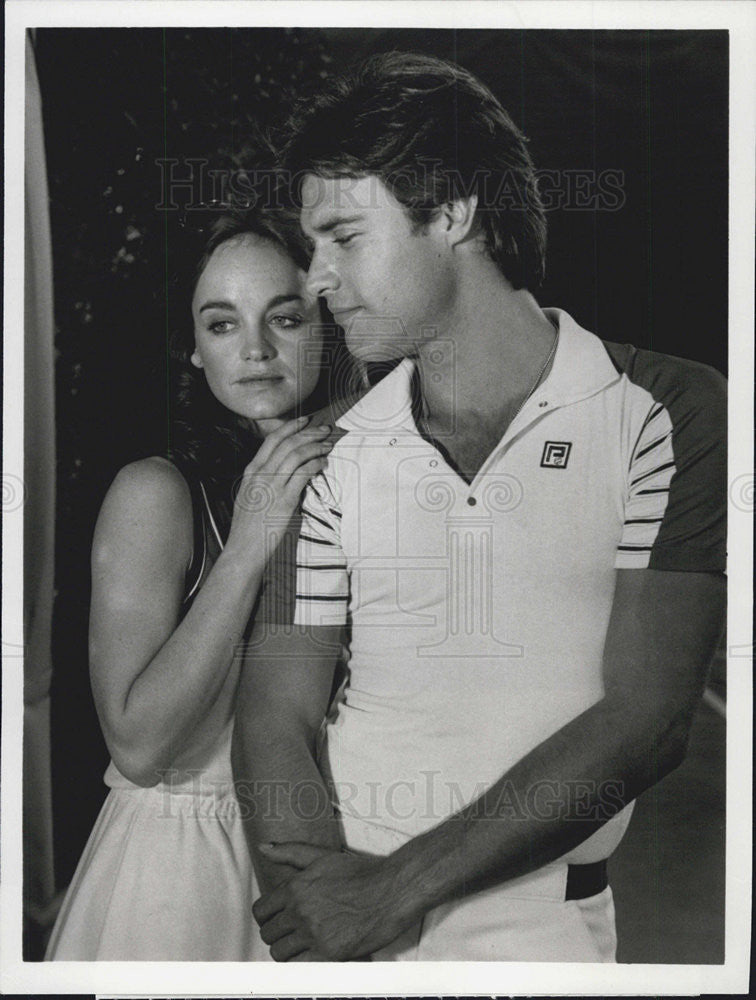 1981 Press Photo Pamela Sue Martin And John James In ABC Television Show Dynasty - Historic Images