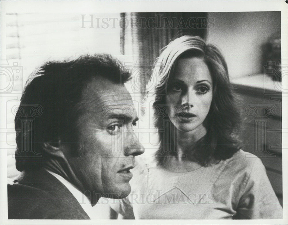 1980 Press Photo Clint Eastwood Sondra Locke Actors Gauntlet - Historic Images