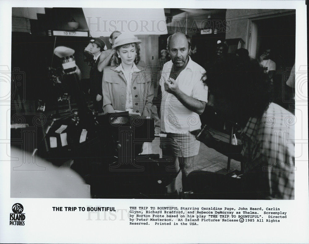 1985 Press Photo Scene from &quot;The Trip to Bountiful&quot; - Historic Images