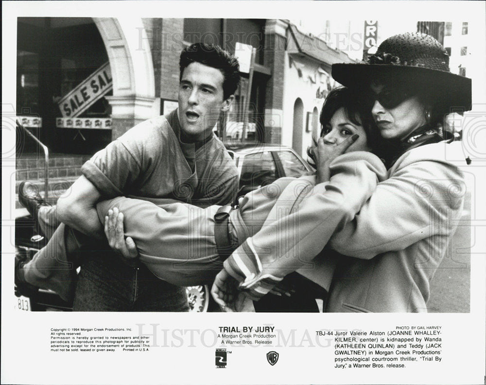 1994 Press Photo Joanne Whaley-Kilmer Kathleen Quinlan Jack Gwaltney Actors - Historic Images