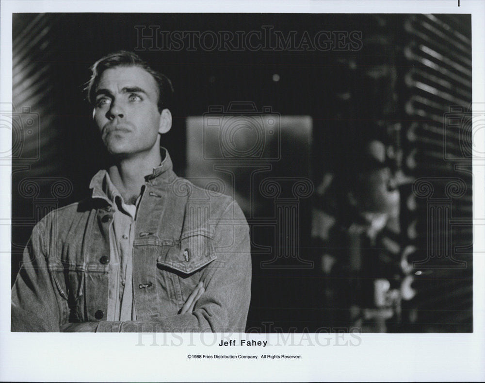 1988 Press Photo Jeff Fahey Actor - Historic Images