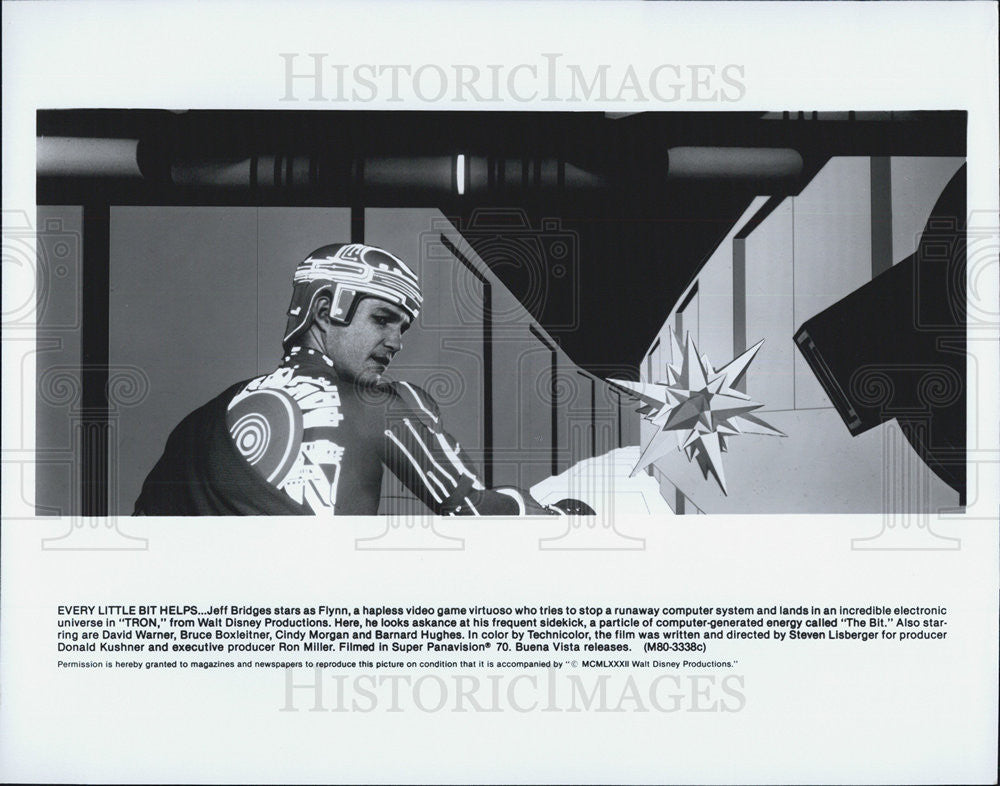 Press Photo Jeff Bridges Actor Every Little Bit Helps - Historic Images