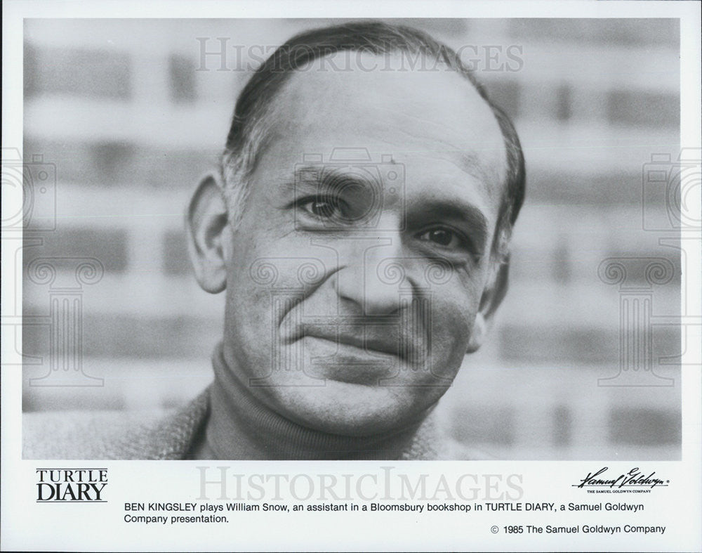 Ben Kingsley Turtle Diary Drama Film 1985 Press Photo - Historic Images