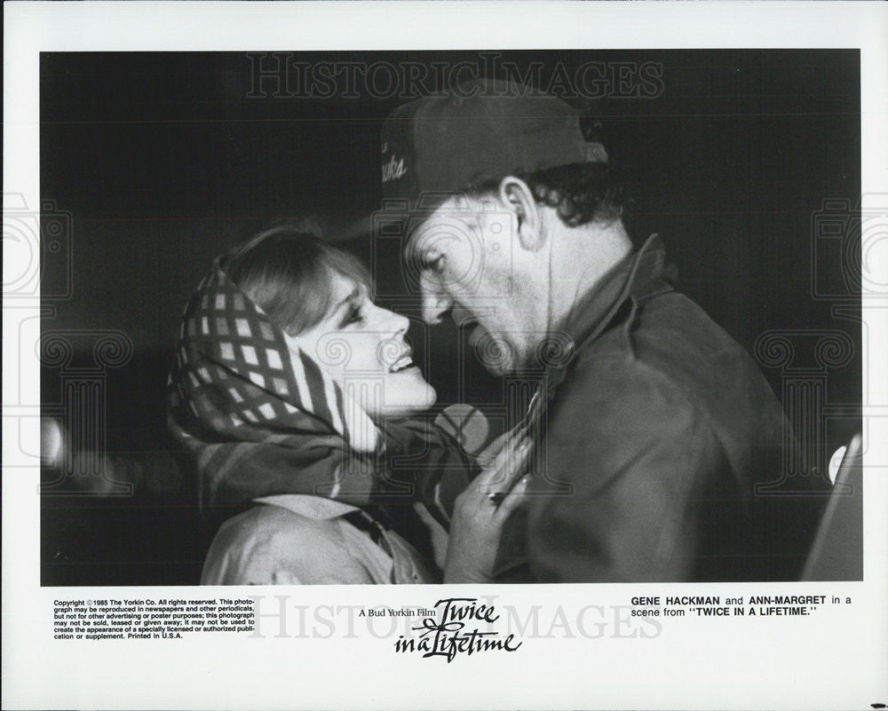 Gene Hackman Ann Margret Twice in Lifetime Film 1985 Press Photo - Historic Images