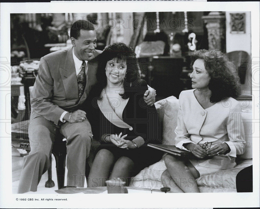 Meshach Taylor Jackee Designing Women TV Show 1992 Press Photo - Historic Images