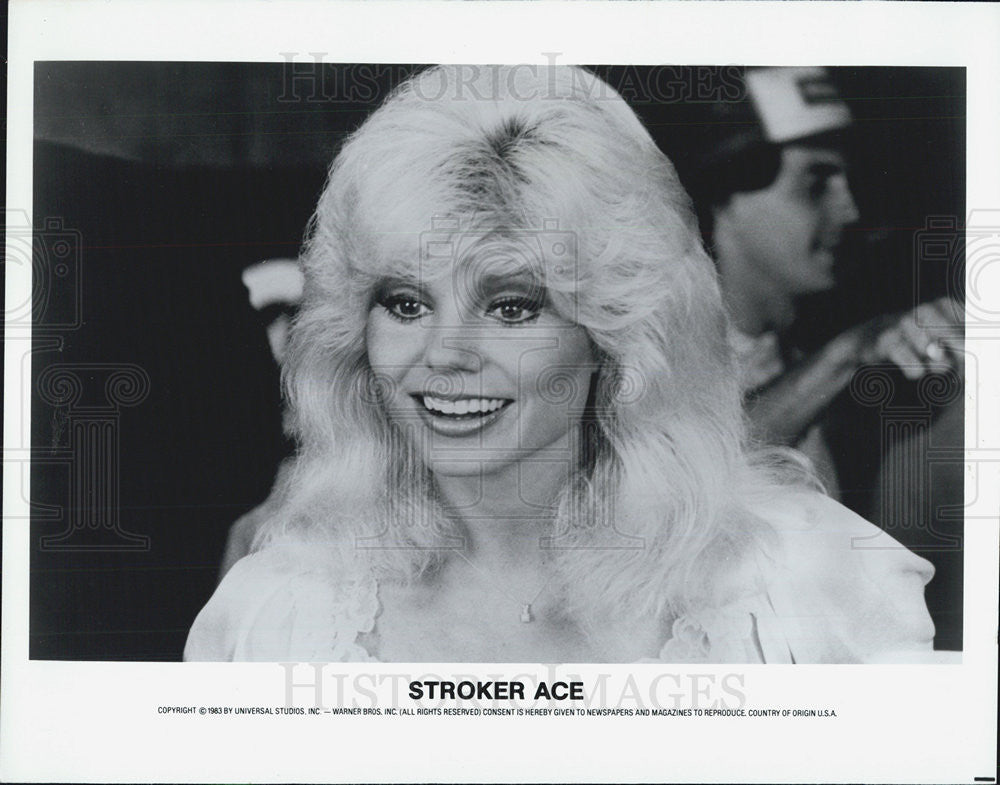 1989 Press Photo Loni Anderson in "Stroker Ace" - Historic Images