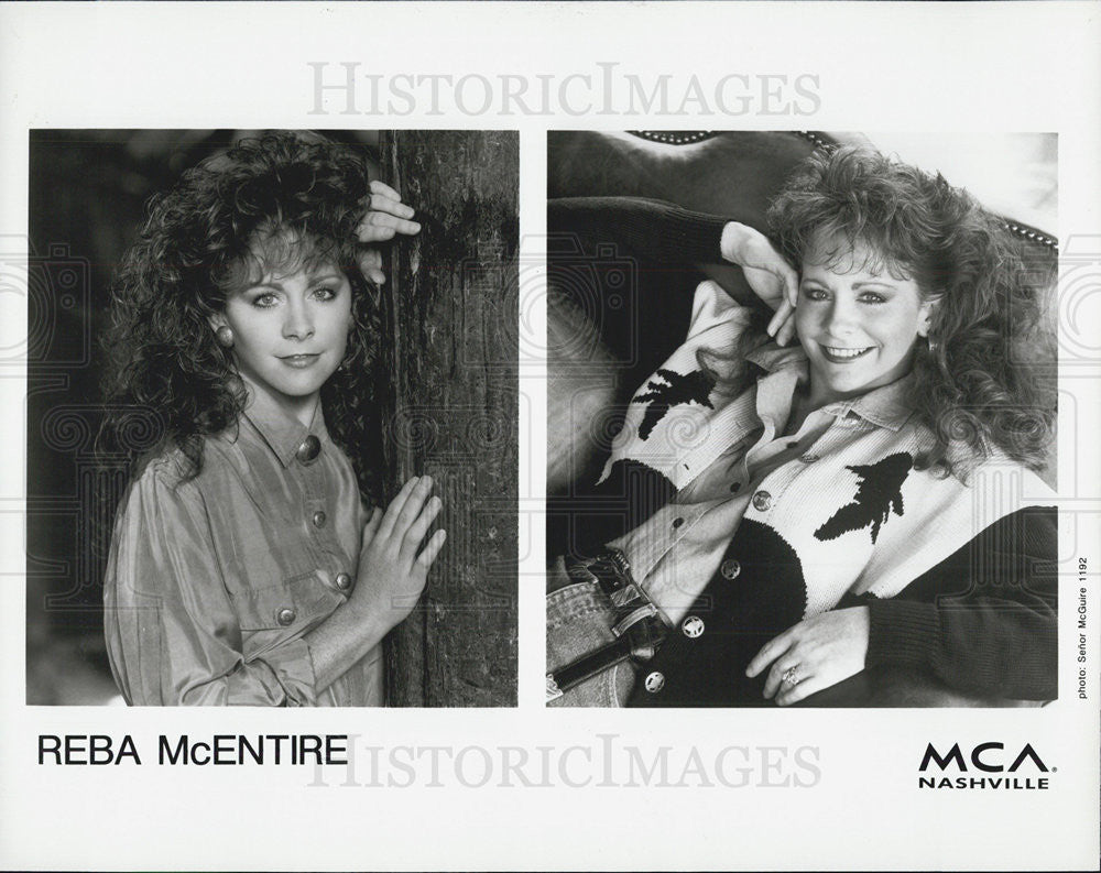 1993 Press Photo Reba McEntire - Historic Images