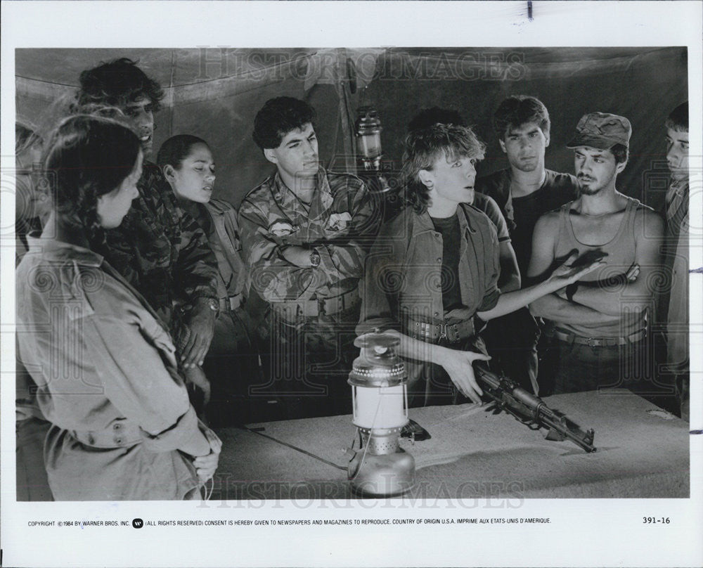 1984 Press Photo Diane Keaton, Little Drummer Girl - Historic Images