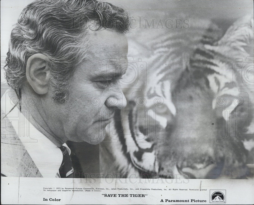 1978 Press Photo Save The tiger Actor Jack Lemmon - Historic Images