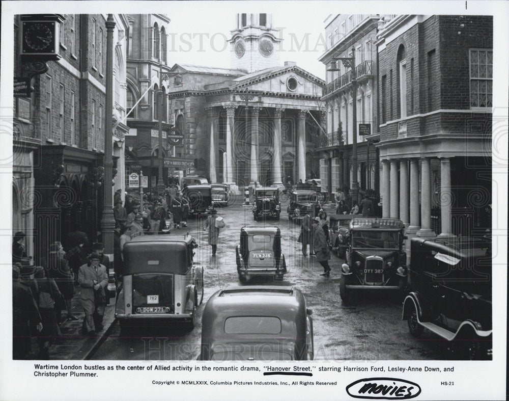 Press Photo Hanover Street Film Harrison Ford Christopher Plummer - Historic Images