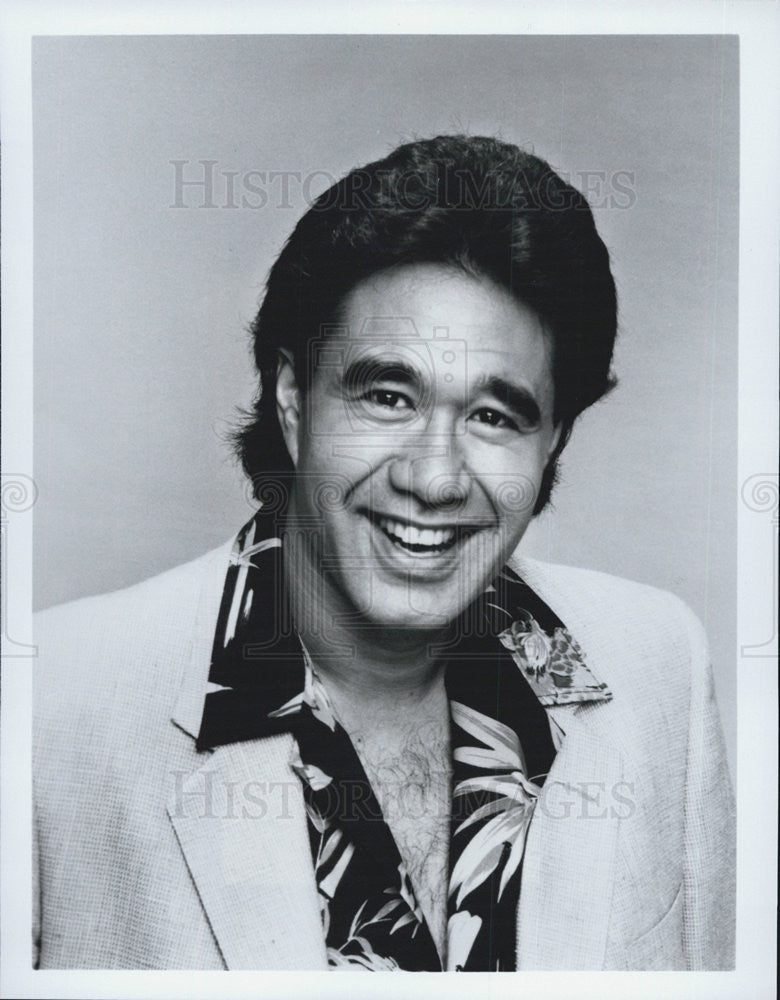 1984 Press Photo Hawaiian Heat Series Branscombe Richmond Character Portrait - Historic Images