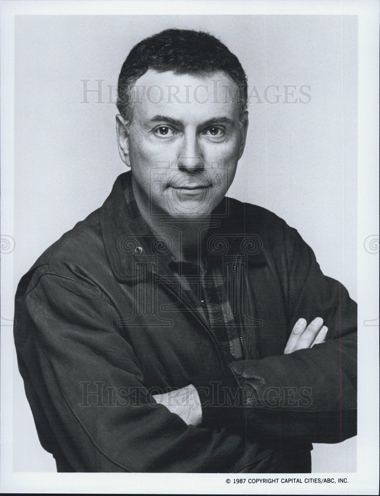 1987 Press Photo Actor Alan Arkin Harry - Historic Images