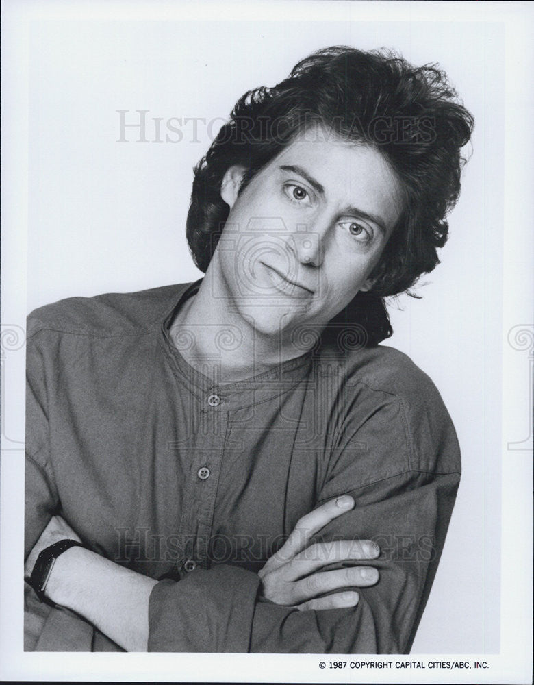 1987 Press Photo Actor Richard Lewis - Historic Images