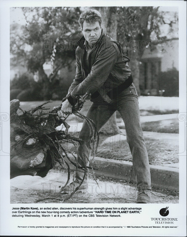 1989 Press Photo Actor Martin Kove - Historic Images