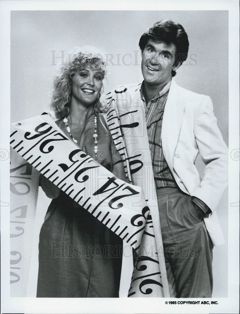 1985 Press Photo Alan Thick Joanna Kerns Actress Growing Pains Comedy Sitcom - Historic Images