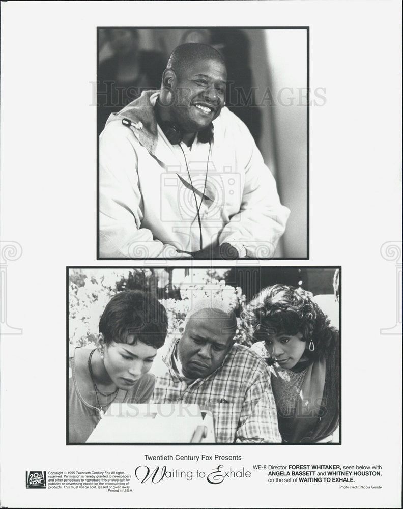 1995 Press Photo Director Forest Whitaker Waiting to Exhale - Historic Images