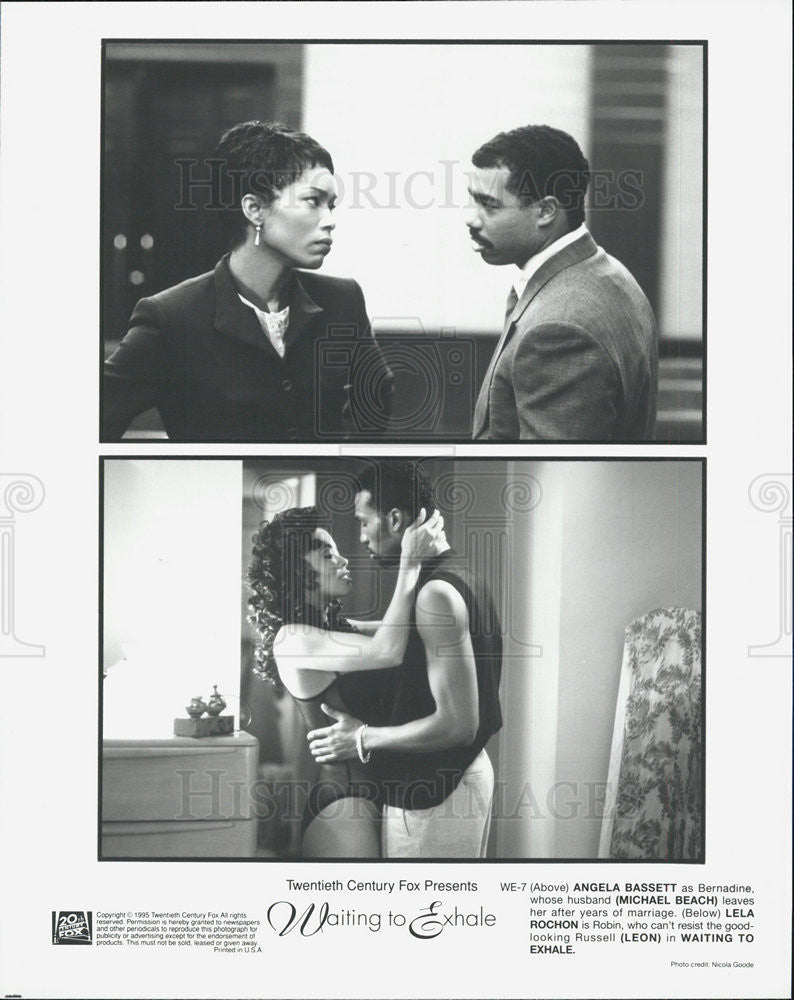 1995 Press Photo Waiting to Exhale - Historic Images