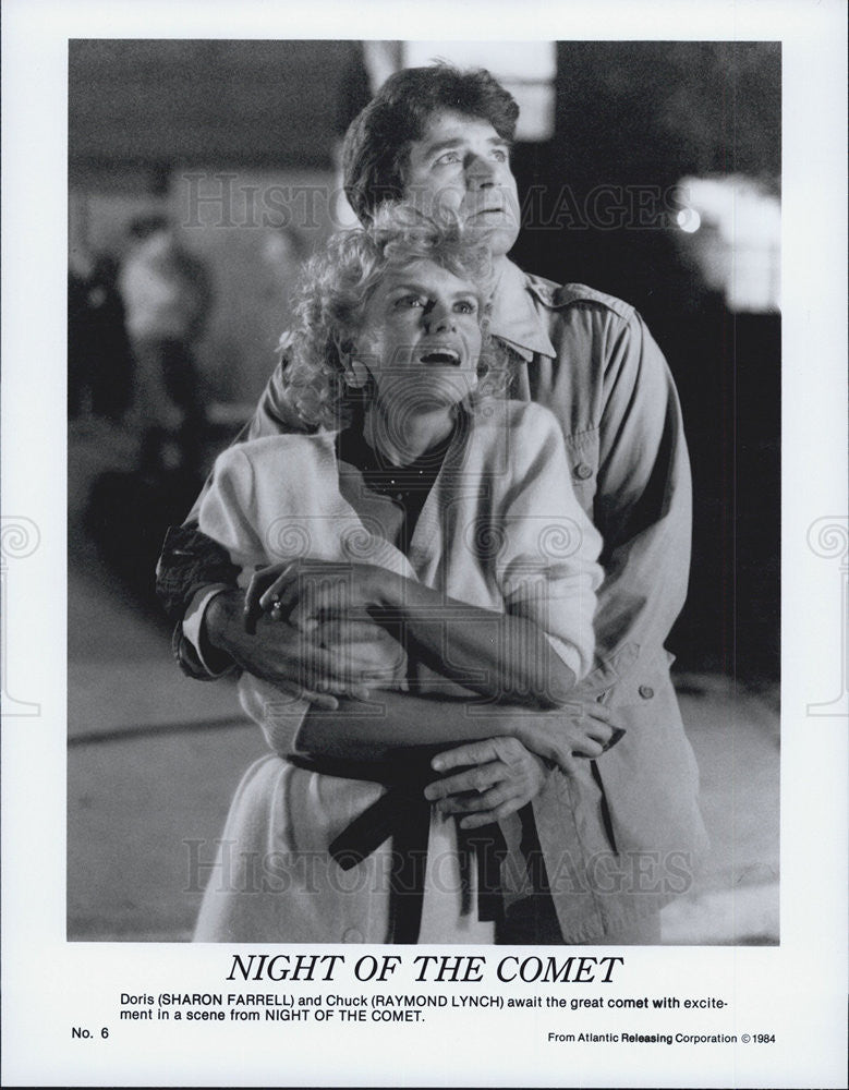 1984 Press Photo Sharon Farrell Actress Raymond Lynch Actor Night Of Comet Film - Historic Images