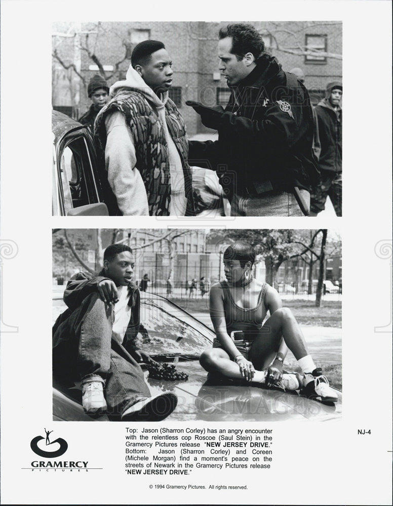 1994 Press Photo scene from &quot;New Jersey Drive&quot; . - Historic Images