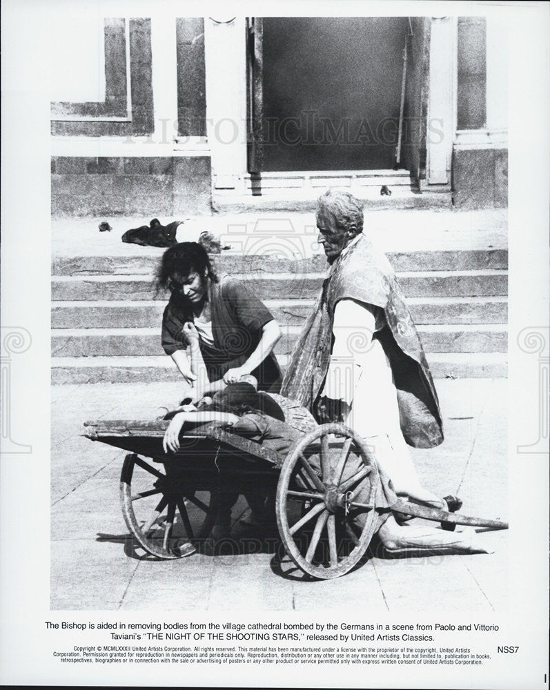 Press Photo Paolo and Vittorio Taviani&#39;s The Night Of The Shooting Stars - Historic Images