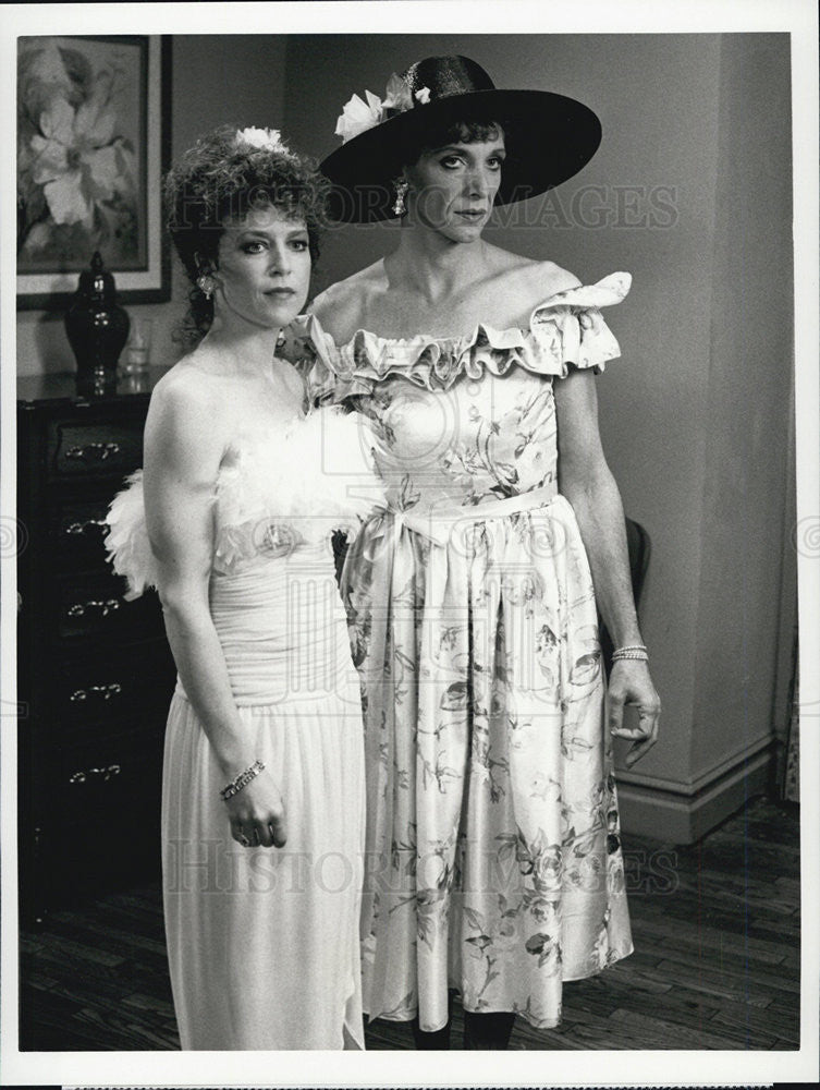 1985 Press Photo Margaret Whitton Andrew Rubin Hometown Television Drama Series - Historic Images