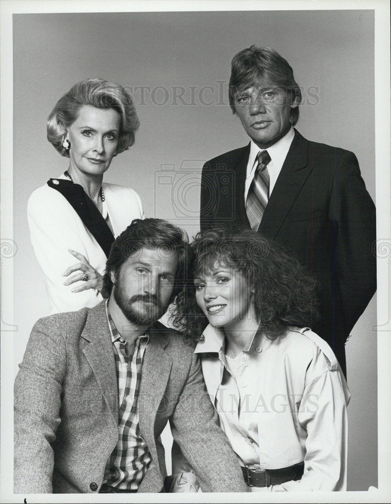 1984 Press Photo  Cast of &quot;Hot Pursuit&quot; NBC Drama series. - Historic Images