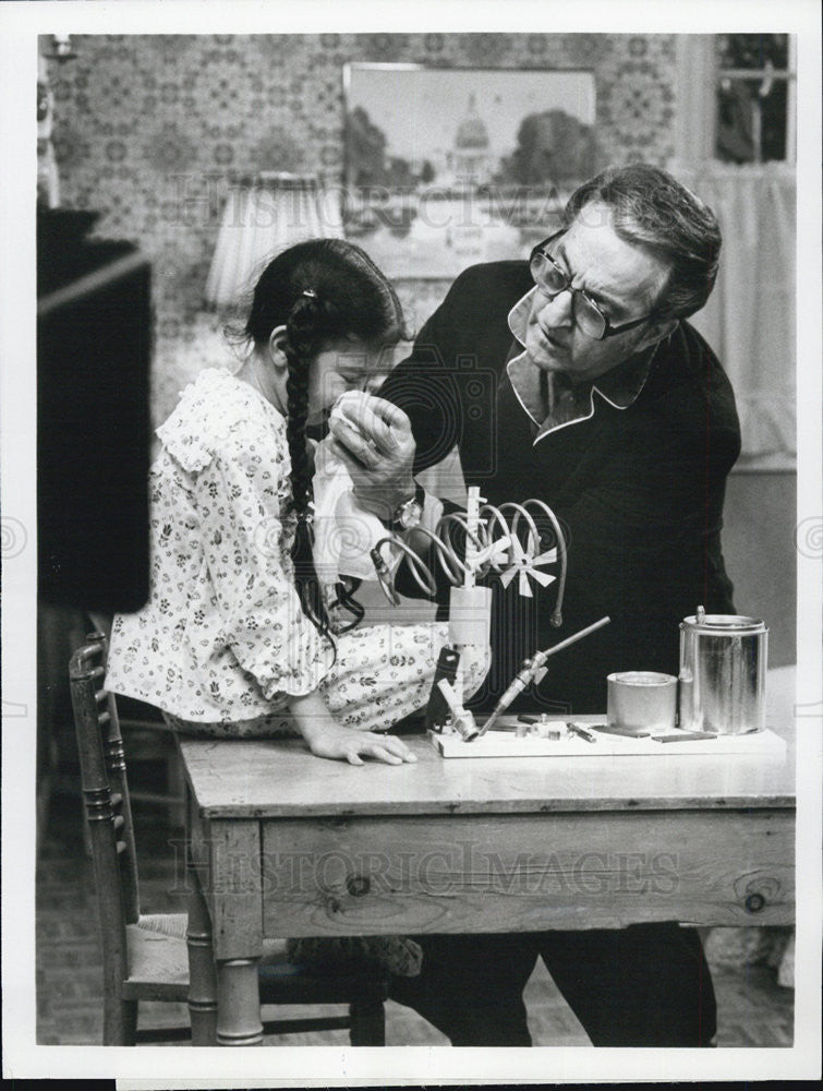 1980 Press Photo Danny Thomas and Rori King in "I'm a Big Girl Now" on ABC - Historic Images