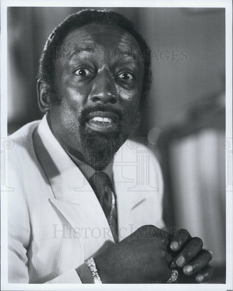 Press Photo Garrett Morris Actor Hunter Television Drama Series - Historic Images