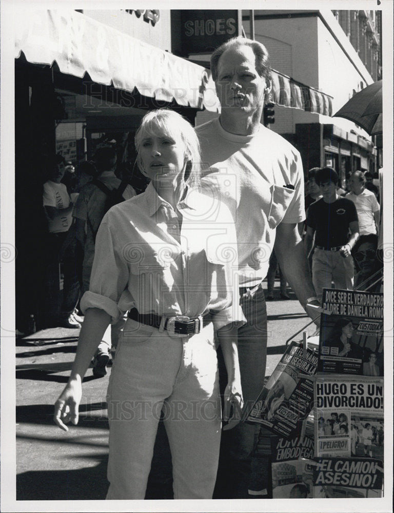 1990 Press Photo Fred Dryer in &quot;Hunter&quot; - Historic Images