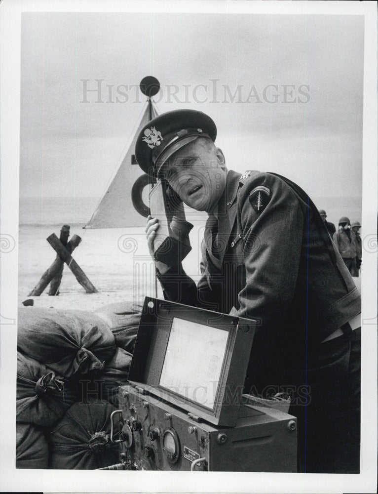 1979 Press Photo Robert Duvall Stars as Gen. Eisenhower in ABC&#39;s &quot;Ike&quot; - Historic Images